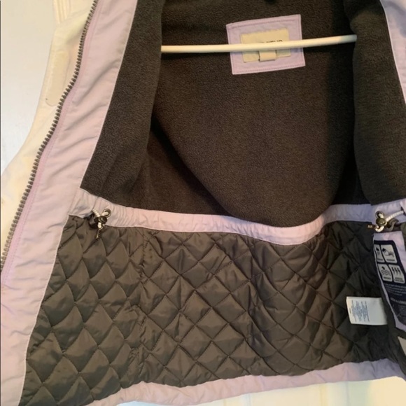 Girls Lavender Squal Parka Lands End - Picture 6 of 8